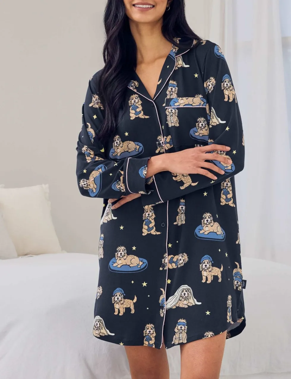 Cockapoo Snooze Print Nightshirt