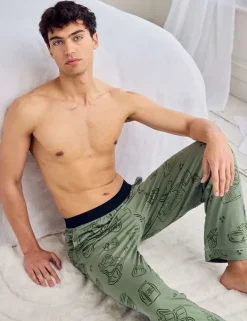 Coffee Print Pyjama Bottoms