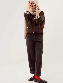 Collared Knitted Jacket