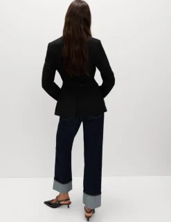 Collarless Jacket