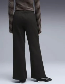 Comfort Cotton Blend Wide Leg Joggers