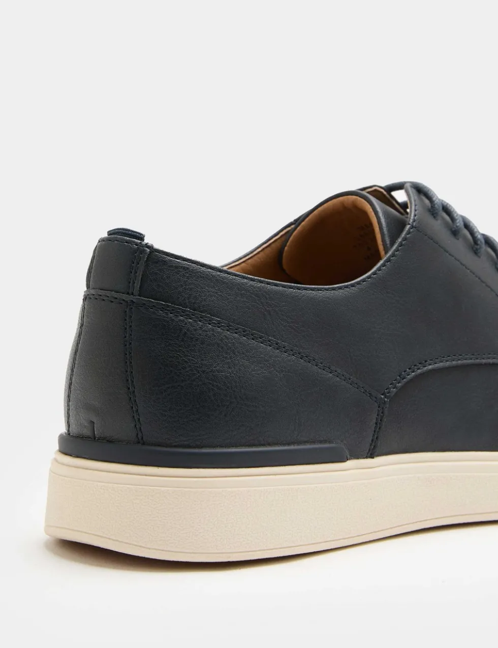 Contrast Sole Derby Shoes