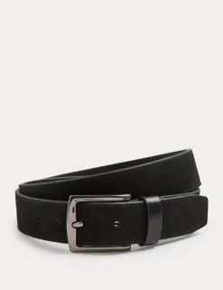 Contrast Suede Belt