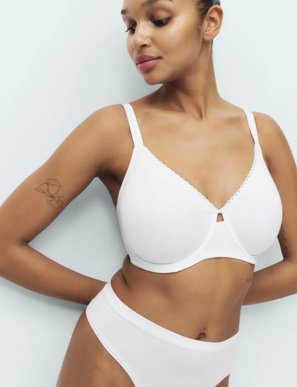 Cool Comfort™ Cotton Rich Minimiser Bra C-H