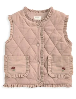 Cord Quilted Gilet (3 Mths-3 Yrs)
