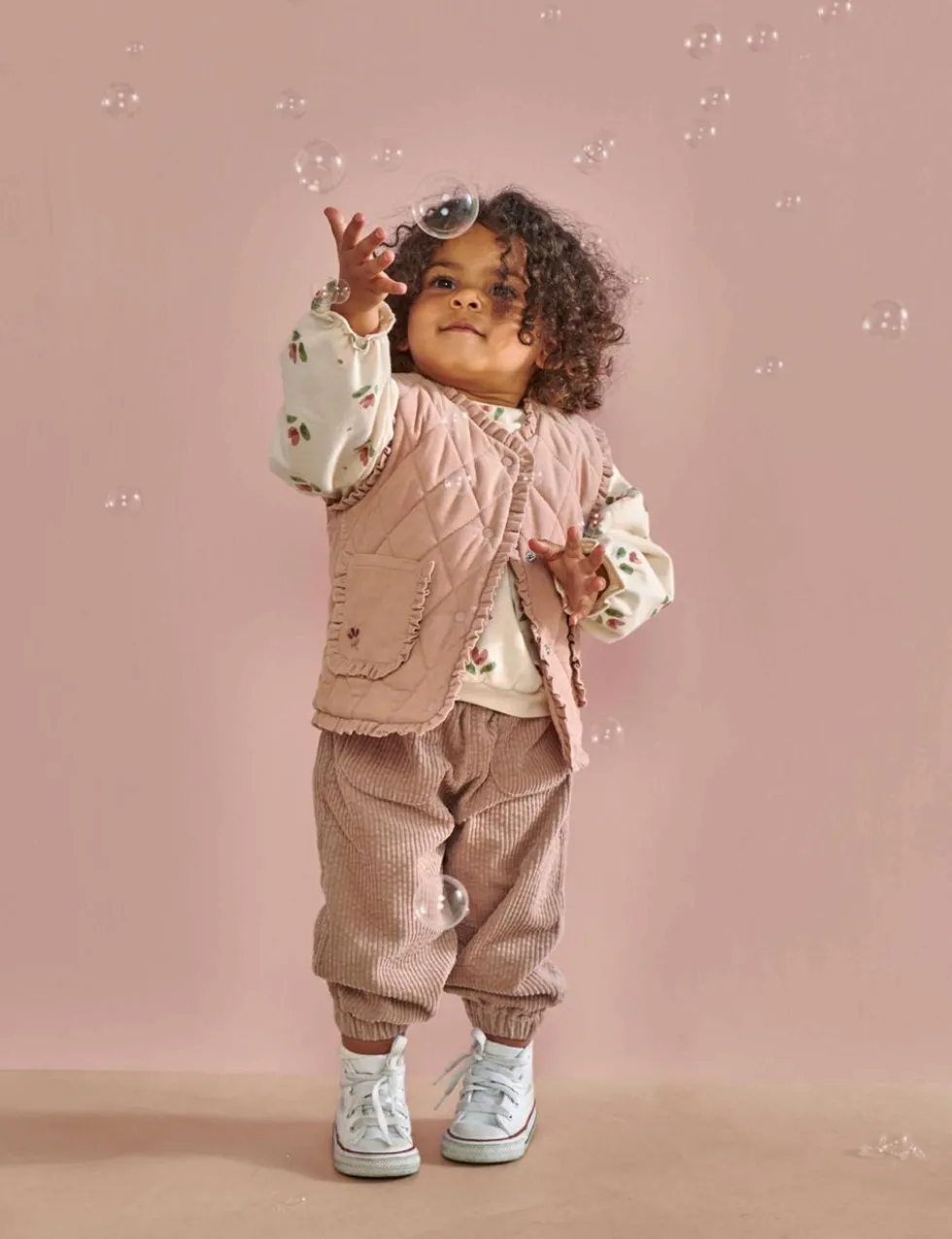 Cord Quilted Gilet (3 Mths-3 Yrs)