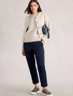 Cord Straight Leg Trousers