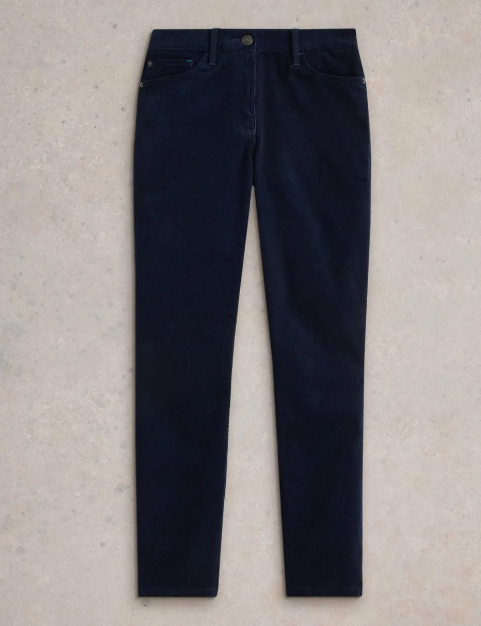 Cord Straight Leg Trousers