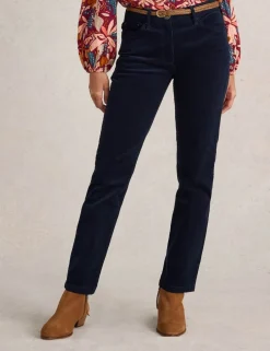 Cord Straight Leg Trousers