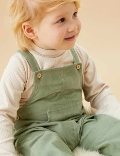 Cord Supersoft Dungarees (3 Mths-4 Yrs)