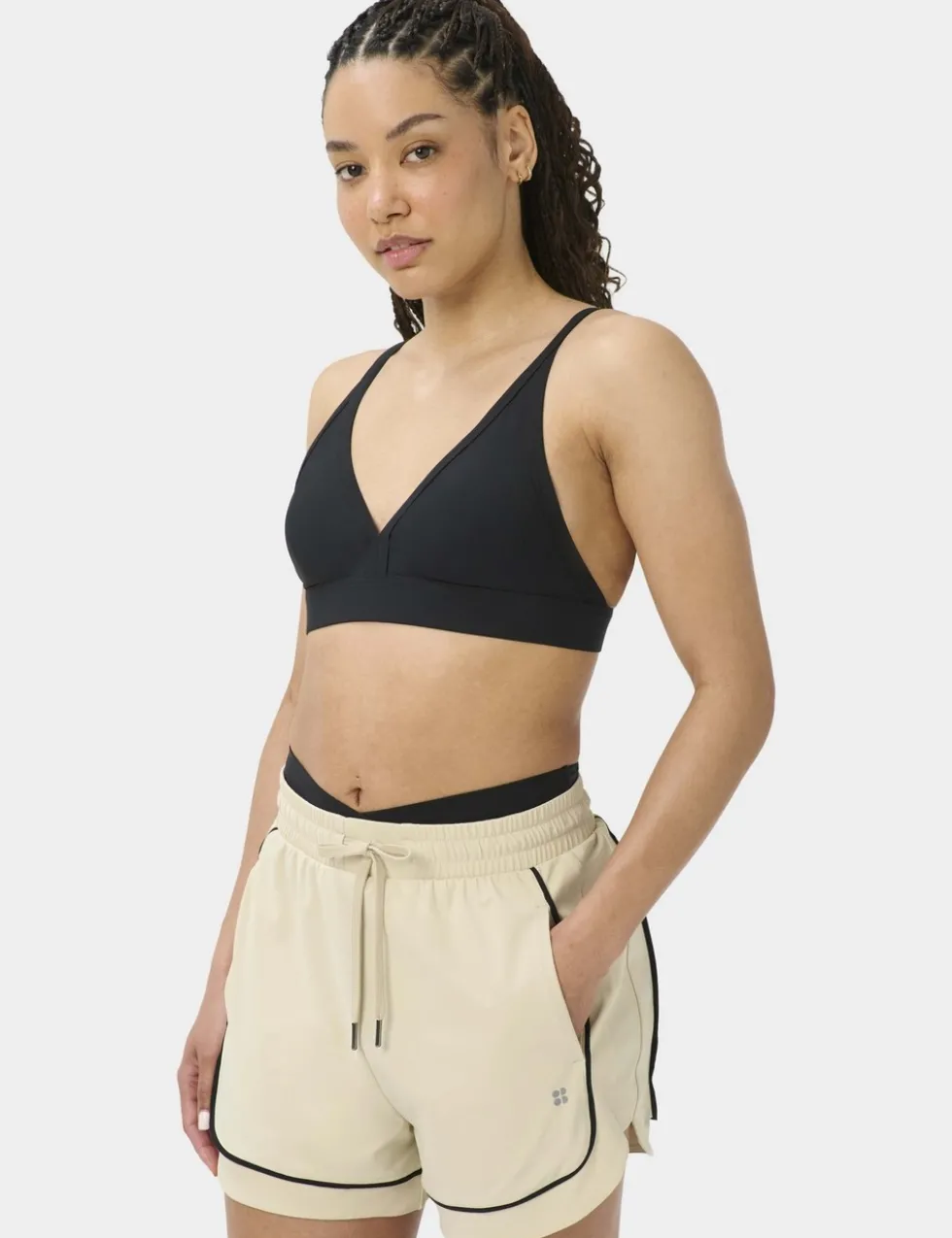 Core Triangle Bikini Top