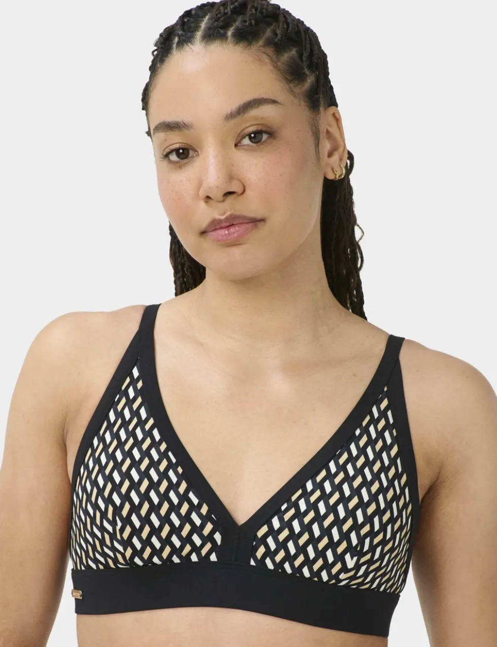 Core Triangle Bikini Top
