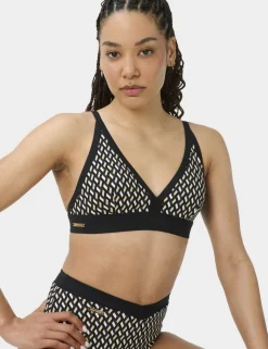 Core Triangle Bikini Top