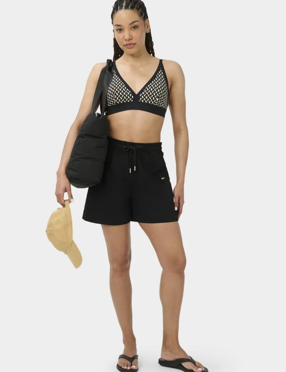 Core Triangle Bikini Top