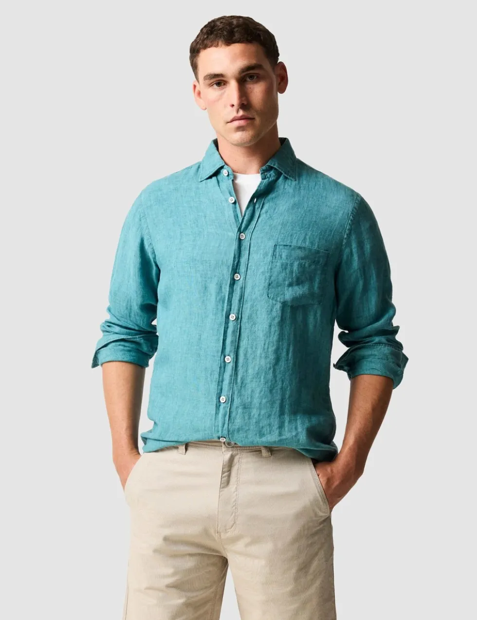 Coromandel Slim Fit Pure Linen Shirt