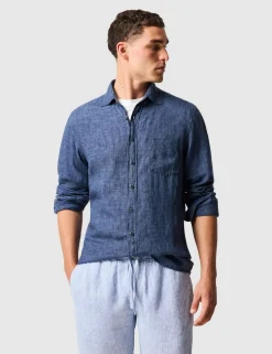 Coromandel Slim Fit Pure Linen Shirt