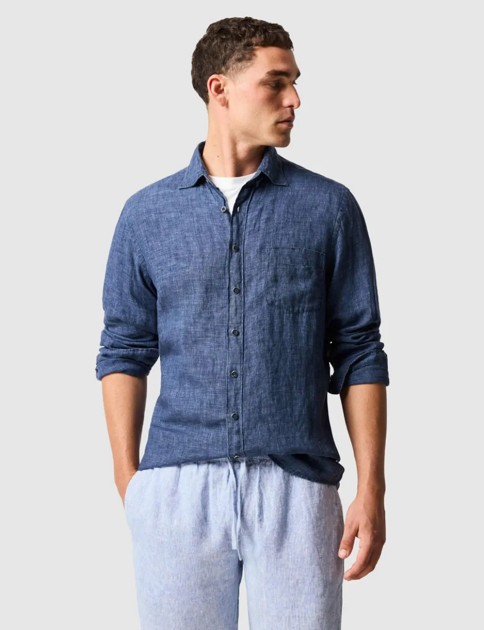 Coromandel Slim Fit Pure Linen Shirt
