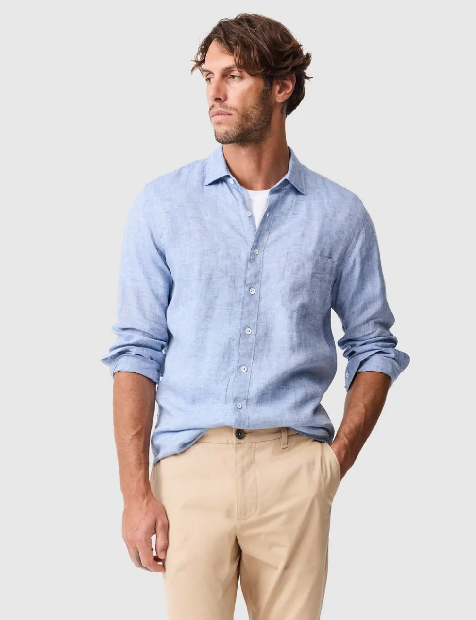 Coromandel Slim Fit Pure Linen Shirt