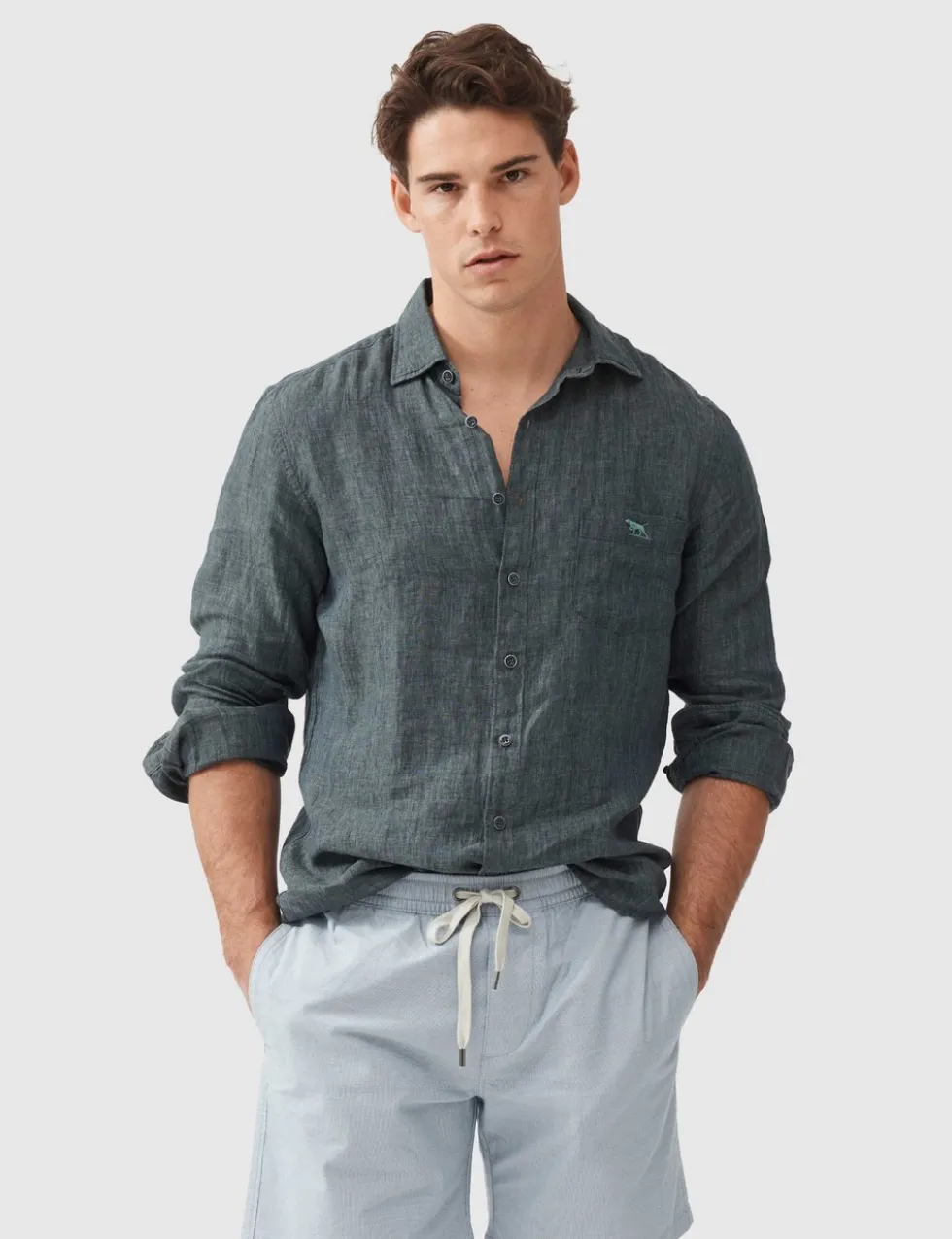 Coromandel Slim Fit Pure Linen Shirt