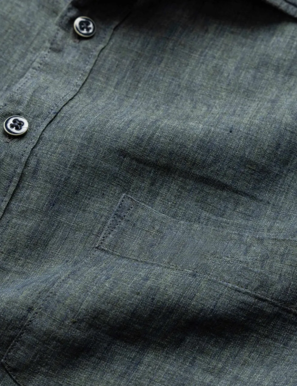Coromandel Slim Fit Pure Linen Shirt