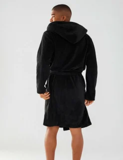 Cosy Hooded Dressing Gown