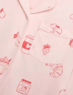 Cotton Blend Breakfast Pyjamas (3-16 Yrs)