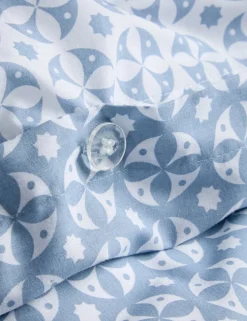 Cotton Blend Circle Star Bedding Set