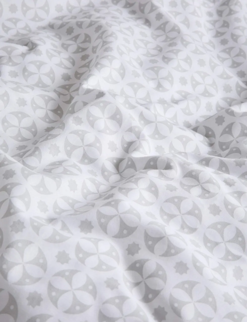 Cotton Blend Circle Star Bedding Set