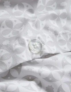Cotton Blend Circle Star Bedding Set