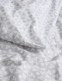 Cotton Blend Circle Star Bedding Set