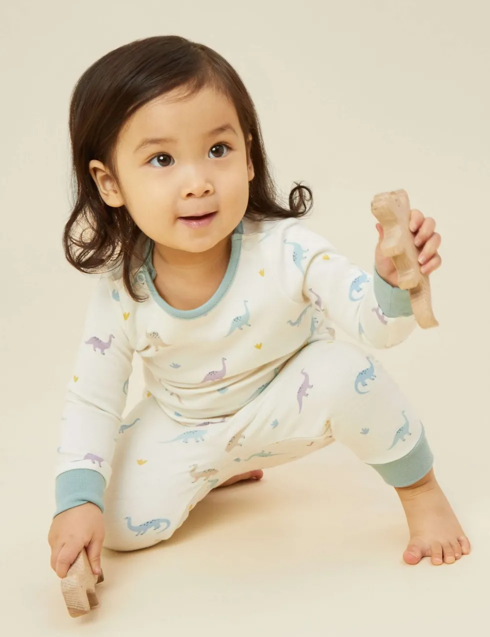 Cotton Blend Dino Pyjamas (6 Mnths - 6 Yrs)