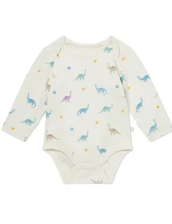 Cotton Blend Dinosaur Bodysuit (0-24 Mths)