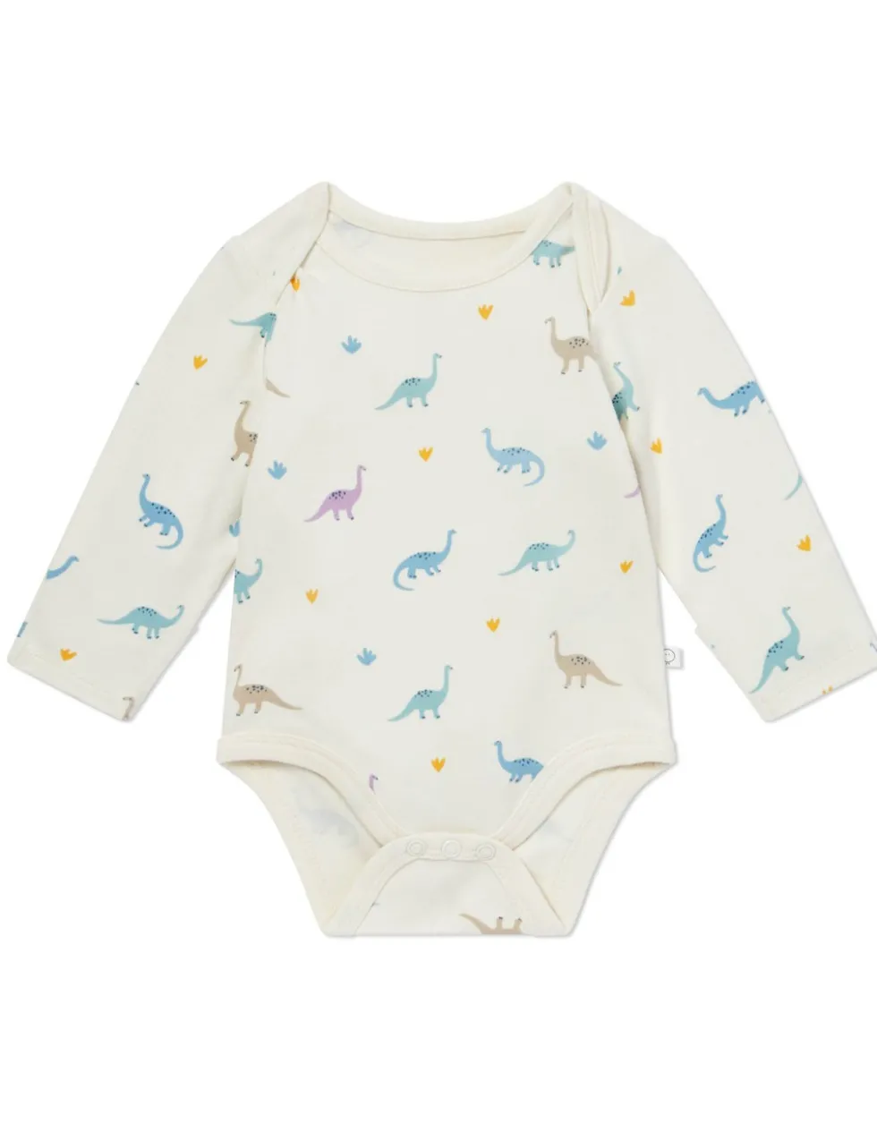 Cotton Blend Dinosaur Bodysuit (0-24 Mths)