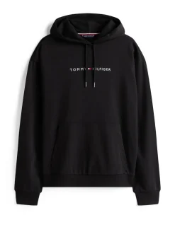 Cotton Blend Drawstring Loungewear Hoodie