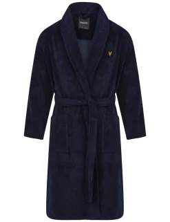 Cotton Blend Dressing Gown