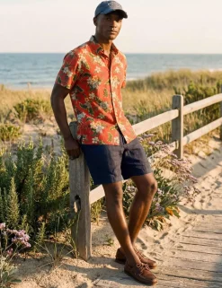 Cotton Blend Hawaiian Shirt