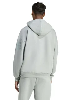 Cotton Blend Long Sleeve Hoodie
