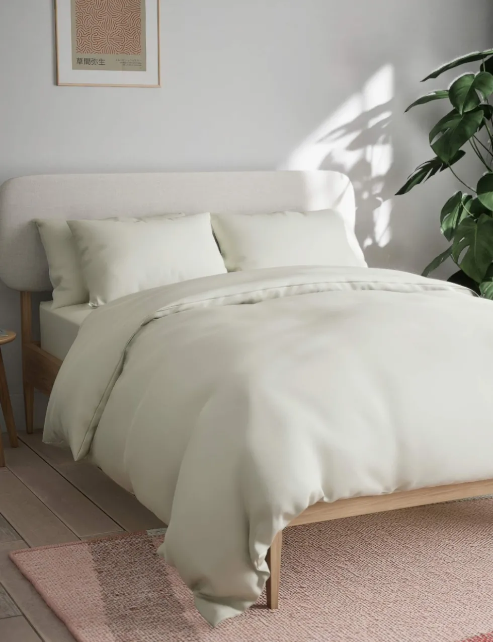 Cotton Blend Non Iron Bedding Set