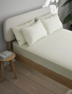 Cotton Blend Non Iron Fitted Sheet