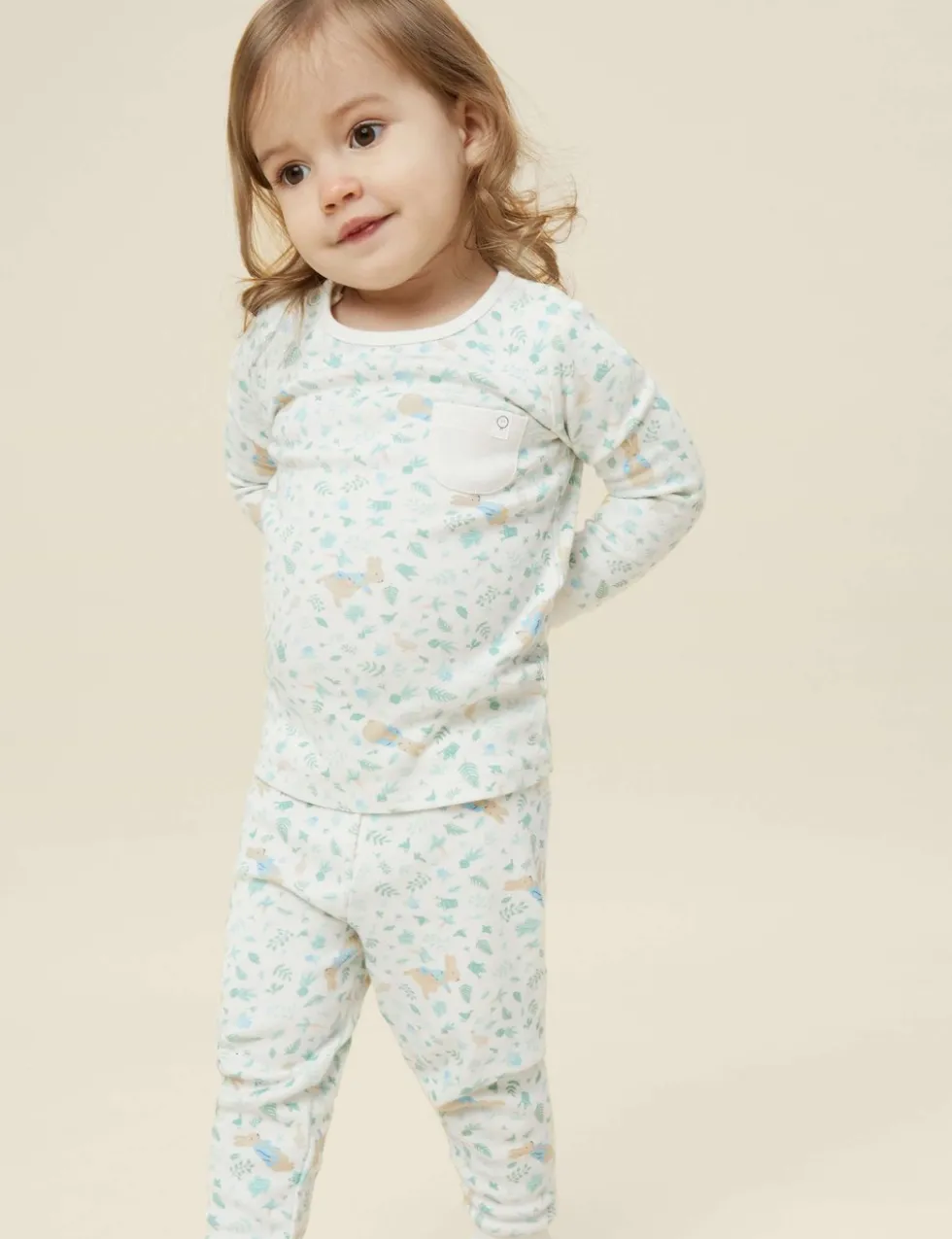 Cotton Blend Peter Rabbit™ Pyjamas (6 Mths-6 Yrs)