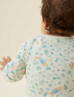 Cotton Blend Peter Rabbit™ Bodysuit (0-24 Mths)