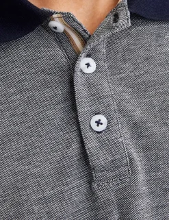 Cotton Blend Polo Shirt
