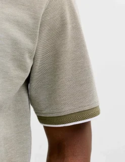 Cotton Blend Polo Shirt
