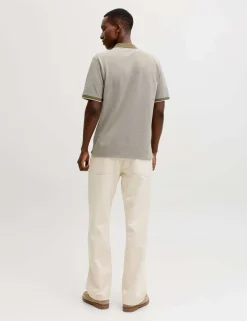 Cotton Blend Polo Shirt