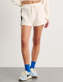 Cotton Blend Side Stripe Drawstring Shorts