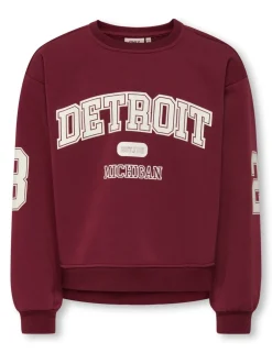 Cotton Blend Slogan Sweatshirt (7-14 Yrs)