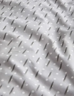 Cotton Blend Spotty Bedding Set