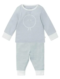 Cotton Blend Striped Pyjamas (6 Mths-6 Yrs)