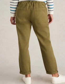 Cotton Blend Trousers