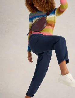 Cotton Blend Trousers
